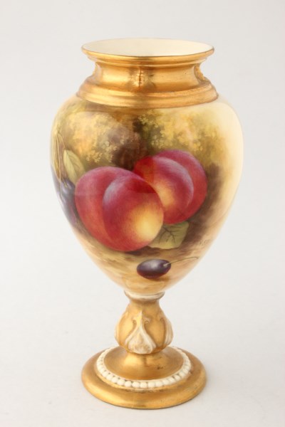 Royal Worcester Porcelain Vase,