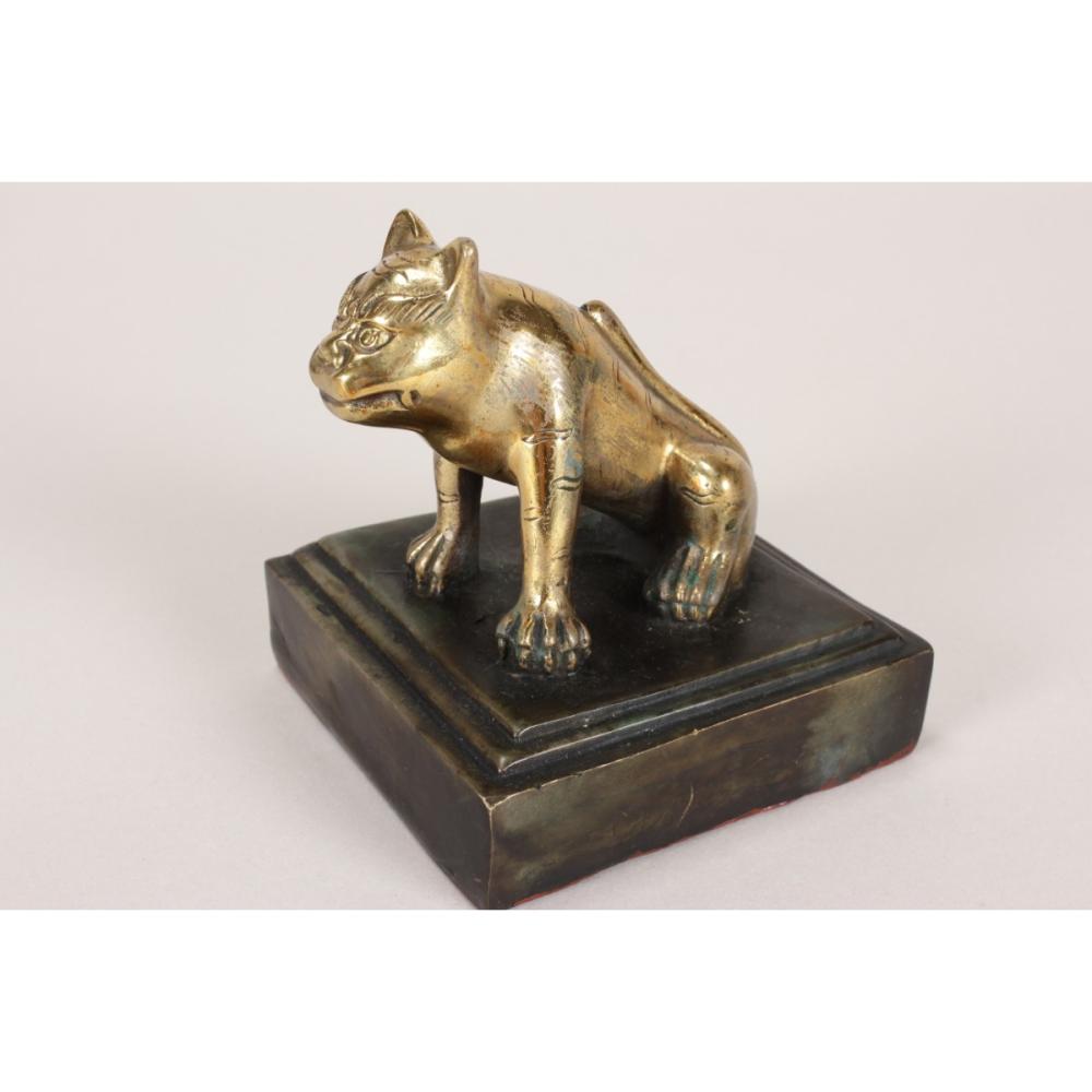 Chinese Gilt Bronze Seal