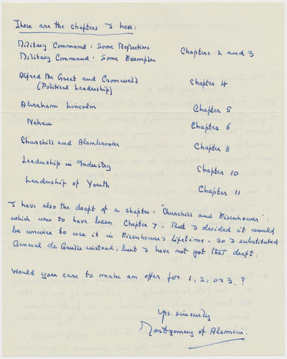 BERNARD LAW MONTGOMERY