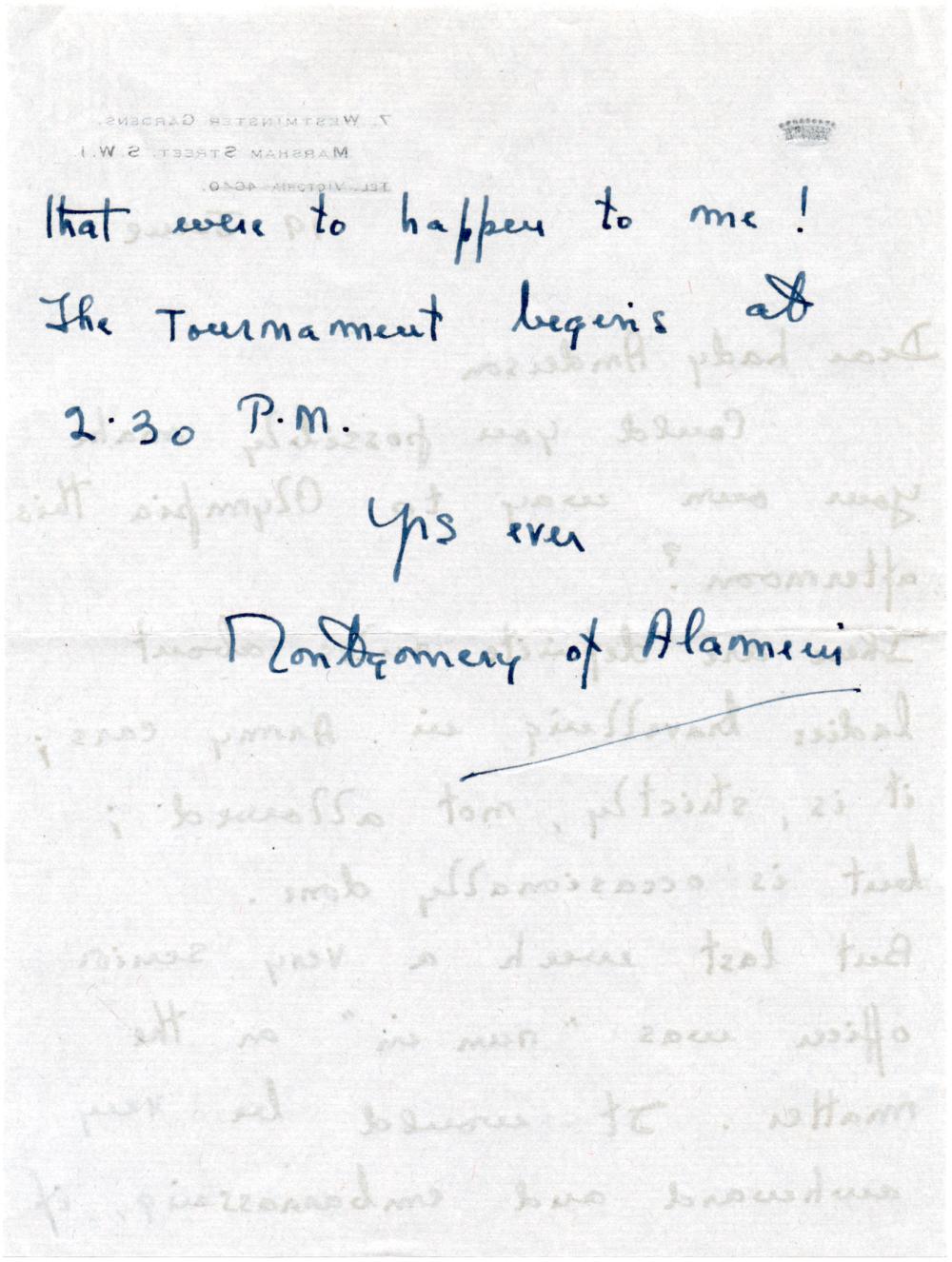 BERNARD LAW MONTGOMERY