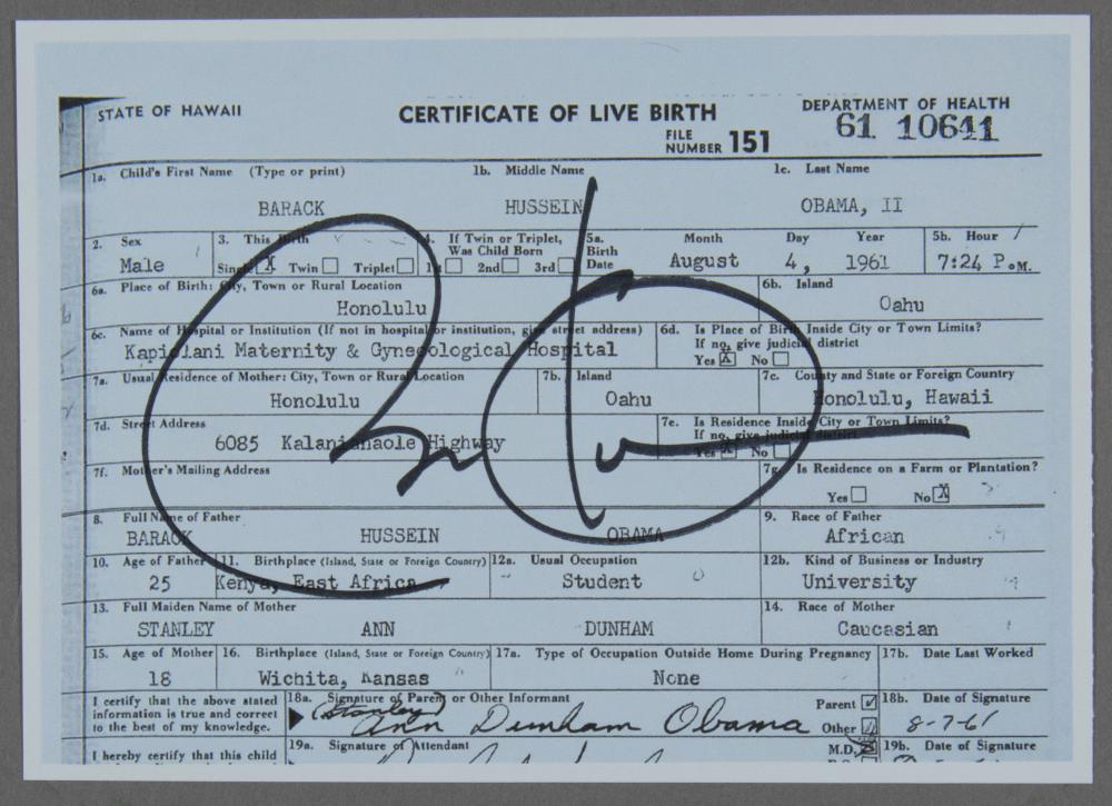 BARACK OBAMA
