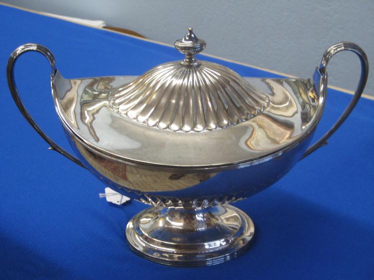 Martin Hall & Co. Silver Plate Soup Tureen