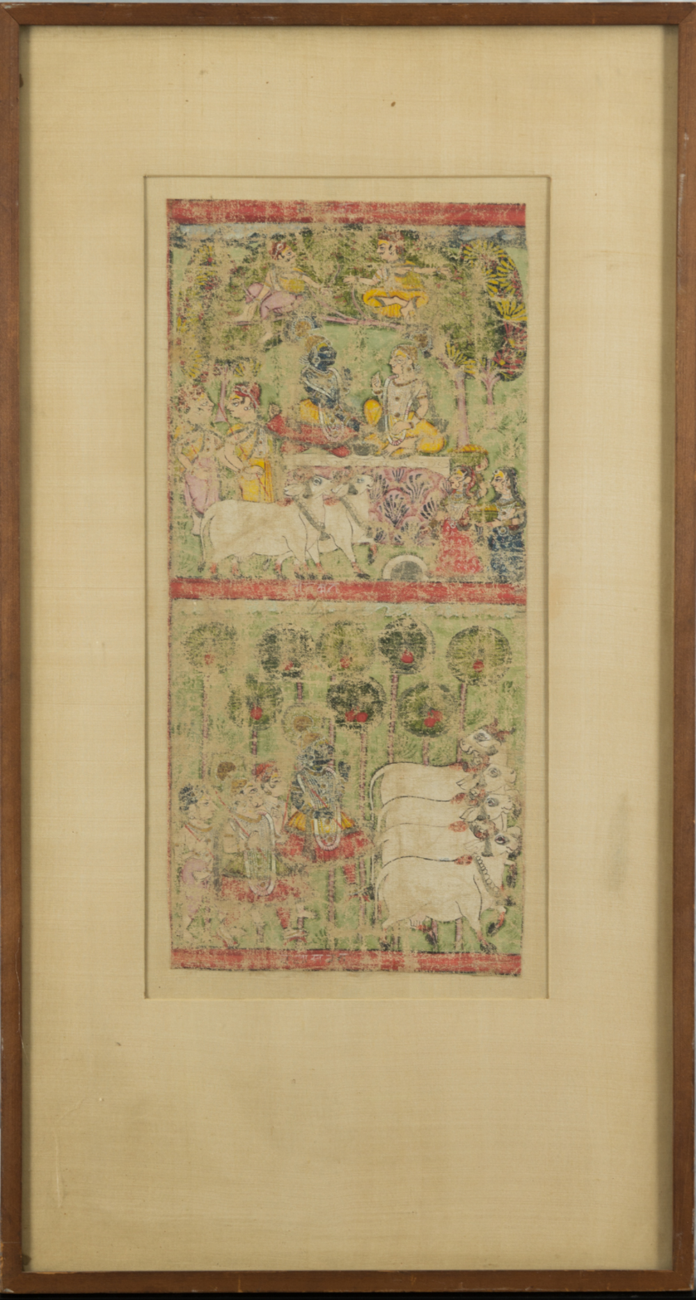 Indian Painting on Cloth 18th / 19th Century