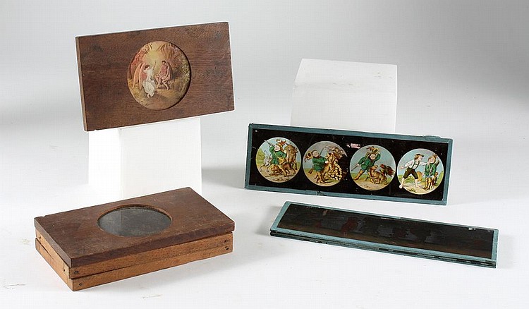 MAGIC LANTERN GLASS SLIDES