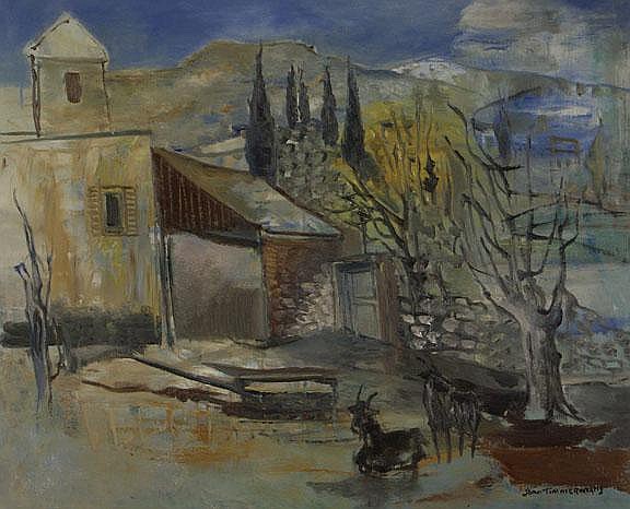 JEAN TIMMERMANS OIL PAINTING