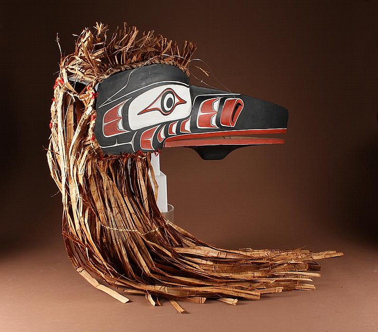 NORTHWEST COAST NATIVE AMERICAN CARVED MASK