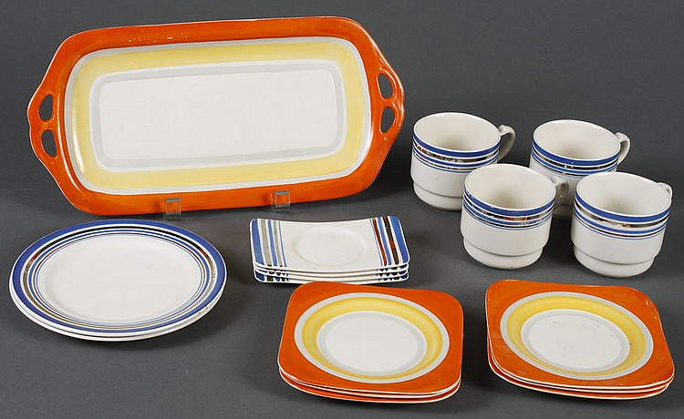 ADAMS AND GRAY'S ASSORTED ENGLISH POTTERY - Mixed lot...