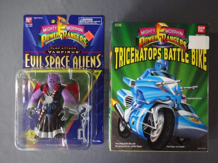 Mighty Morphin Power Rangers Figure and Vehicle