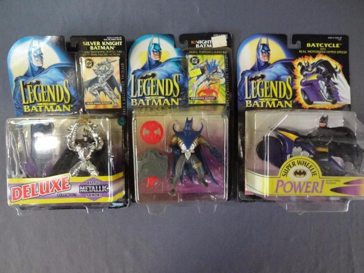 Lot of 3 Legends of Batman Action Figures