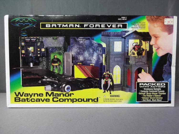 Batman Forever Wayne Manor Batcave Compound Playset