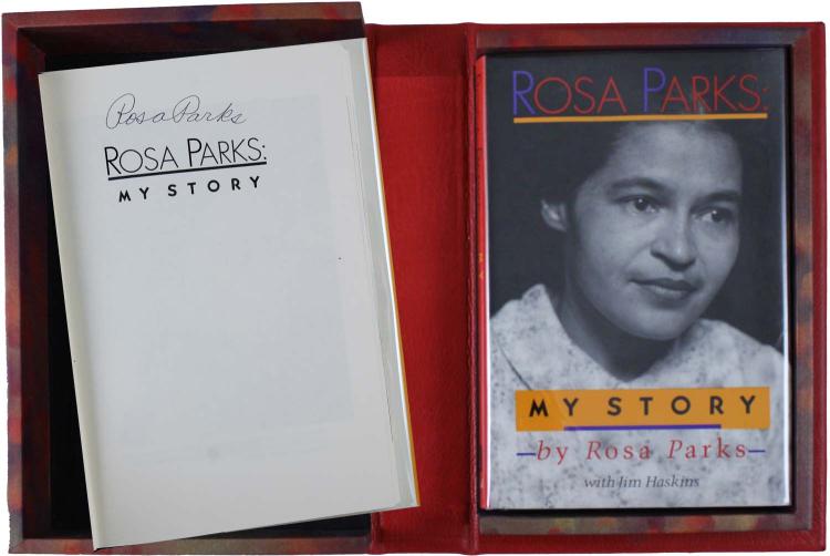 1992 'MY STORY' BY ROSA PARKS SIGNED FIRST EDITION