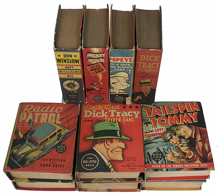 1935 BIG LITTLE BOOKS COLLECTION BY WHITMAN PUBLISHING