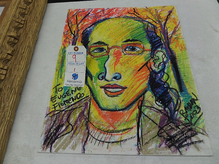 Philipp Britta Badon on Canvas 16" x 20" Wall Pic - "ECF"