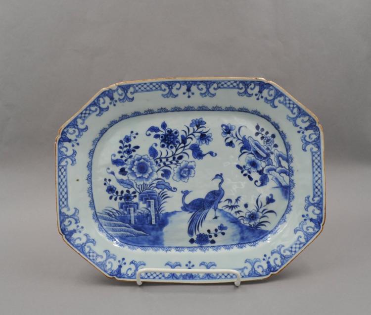 Chinese Export Porcelain Plate Qianlong Period