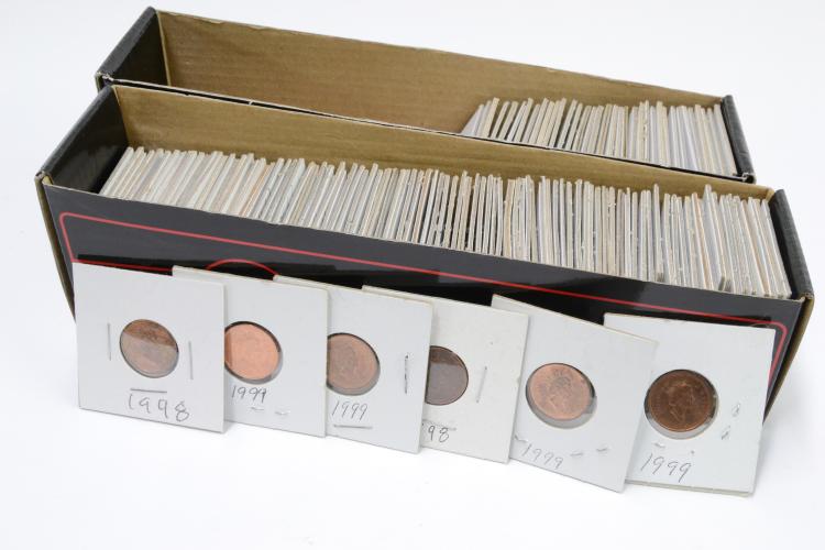1970S 1980S & 1990S Canadian Cent Collection