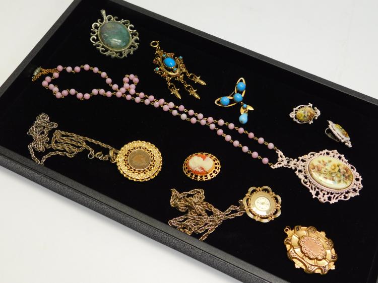 Antique & Vintage Mixed Costume Jewelry lot