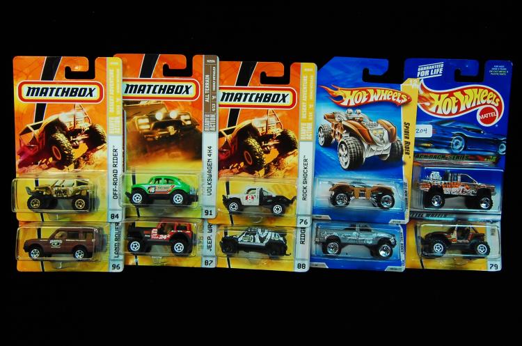 Hot Wheels & Matchbox Big Wheel Vehicle Toy Lot