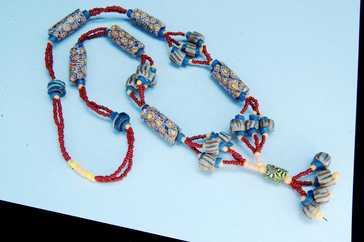 Vintage African Trade Bead Necklace