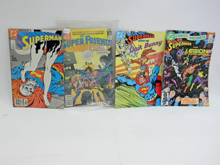 DC Comics Superman Comic Book Lot Of 4