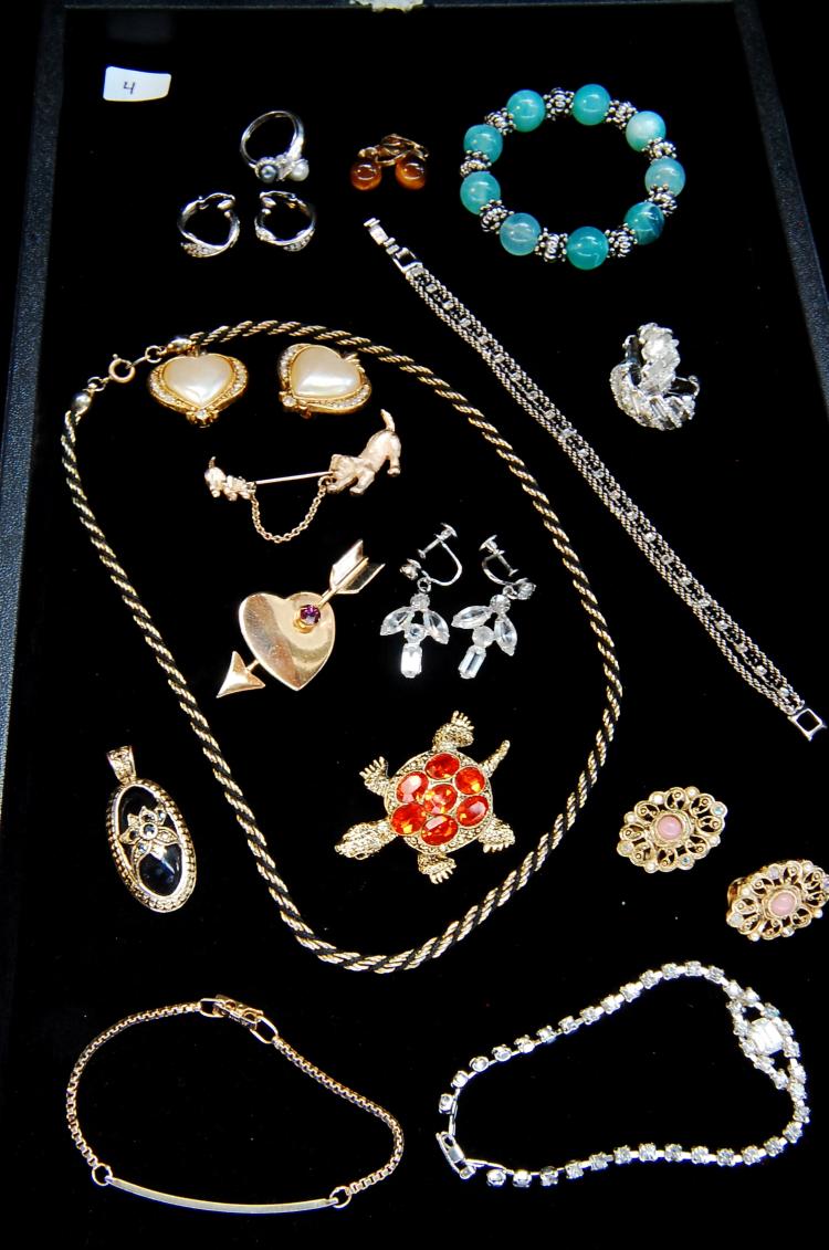 Assorted Mixed Costume Jewelry Bracelet Earring Lot