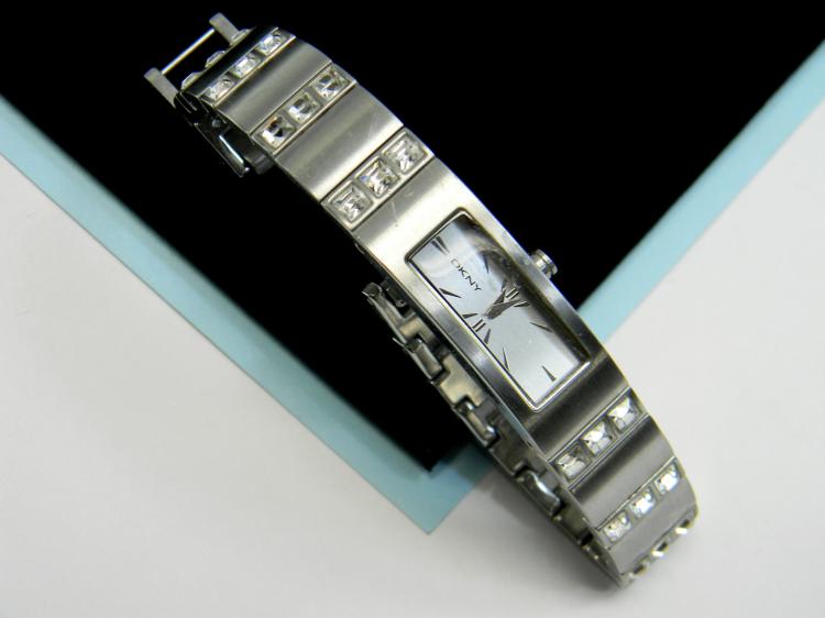 DKNY Ladies CZ Fashion Dress Watch