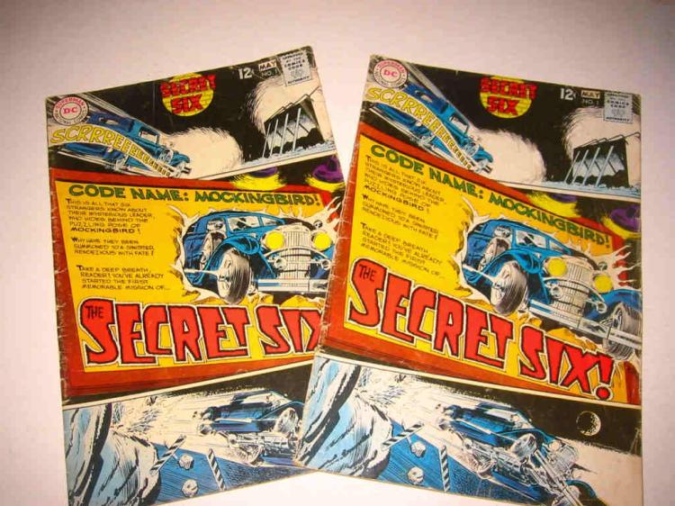2 Issues of "The Secret Six" by DV