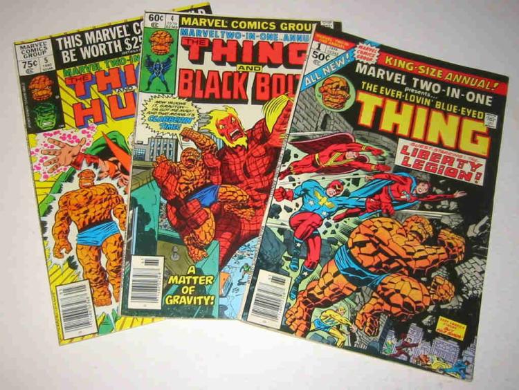 3 "Thing" Two in One Annuals
