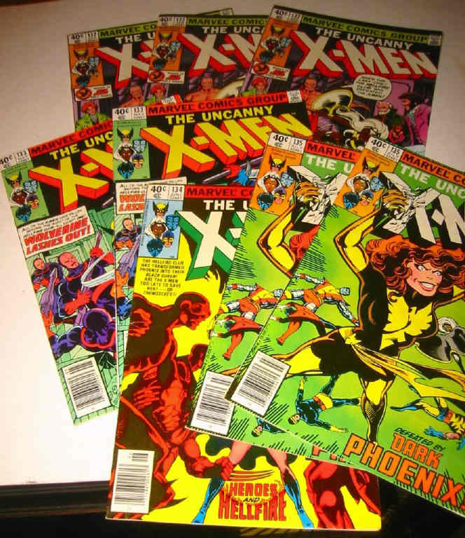 8 Issues of "The Uncanny X-Men" by Marvel