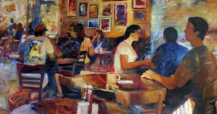 Oil Painting on Canvas - Jorn Fox