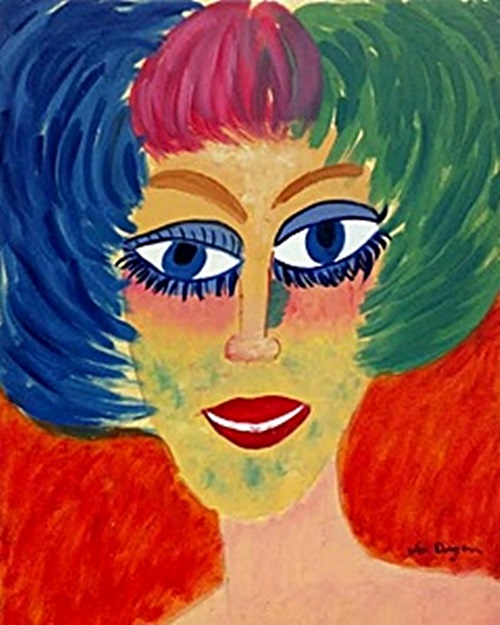 Portrait of a Woman 1957' - Kees Van Dongen