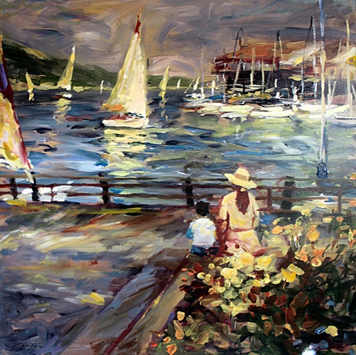 Oil Painting on Canvas - Jorn Fox