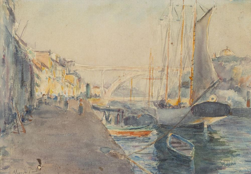 JOSE JULIO DE SOUSA PINTO (1956-1939) - 'Ribeira do Porto'