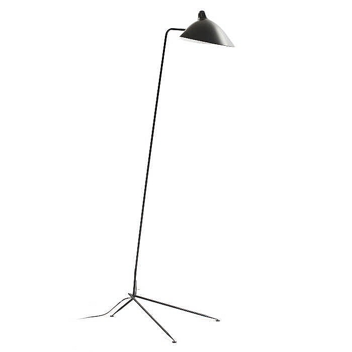 SERGE MOUILLE (1922-1988) - Floor lamp