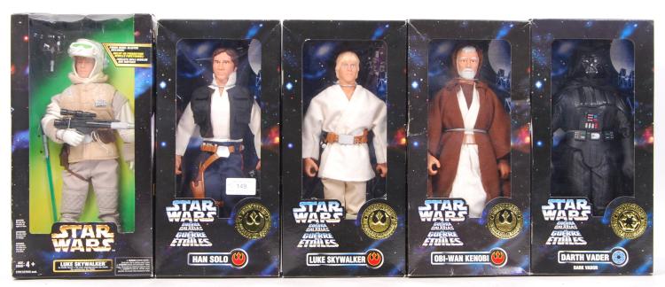KENNER STAR WARS 12" BOXED ACTION FIGURES