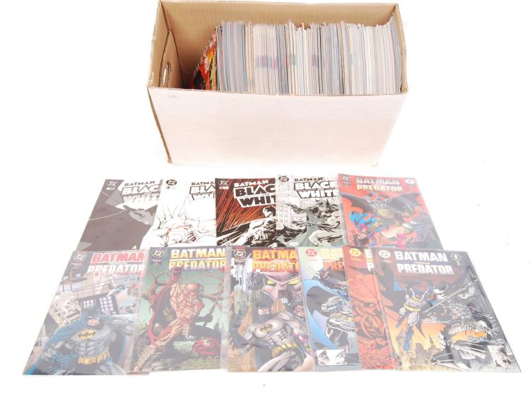 COLLECTION OF ASSORTED DC COMICS BATMAN COMIC BOOKS