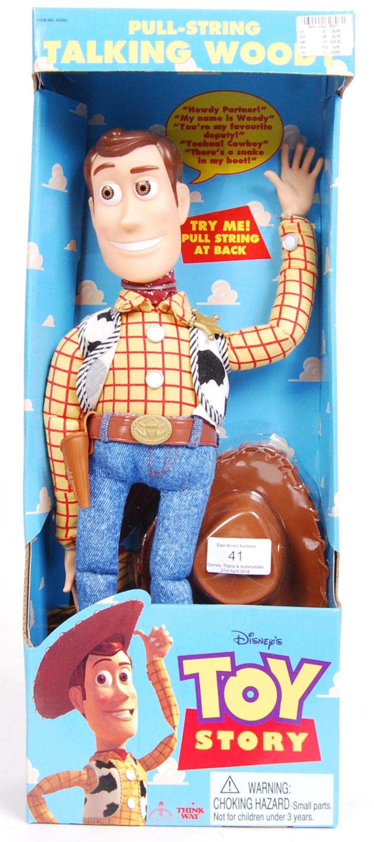 ORIGINAL TOY STORY THINK WAY TOYS WOODY ACTION FIGURE