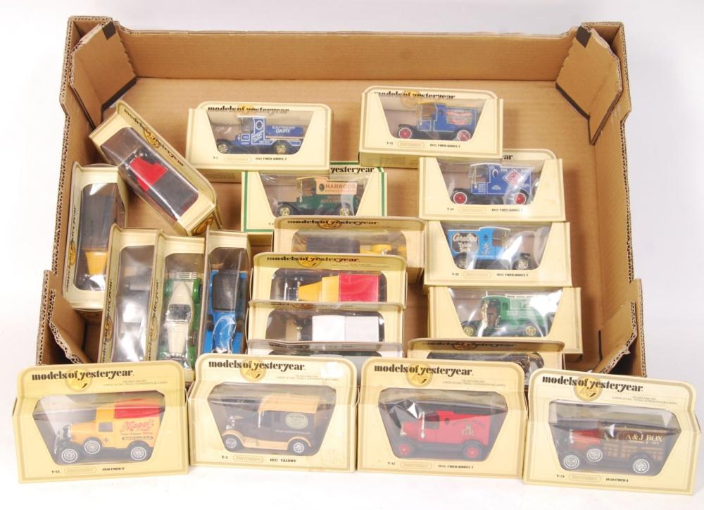 MATCHBOX MODELS OF YESTERYEAR ASSORTED BOXED DIECAST MODELS