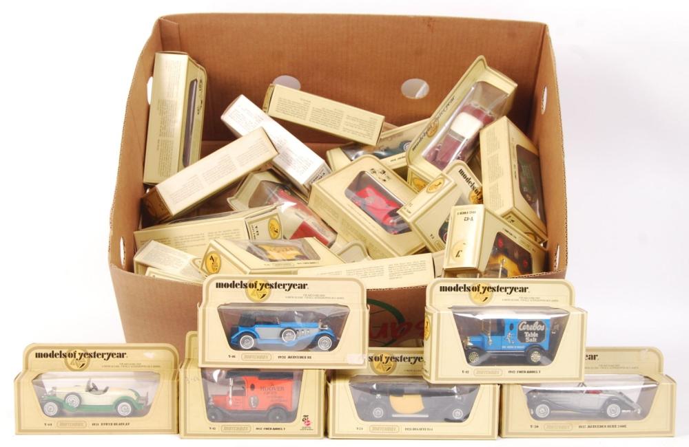 MATCHBOX MODELS OF YESTERYEAR BOXED DIECAST MODELS