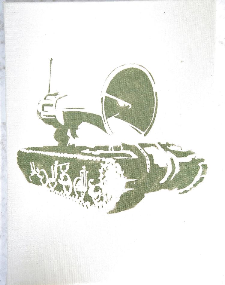 A Graffiti Urban Art Print by Bristol Street Artis
