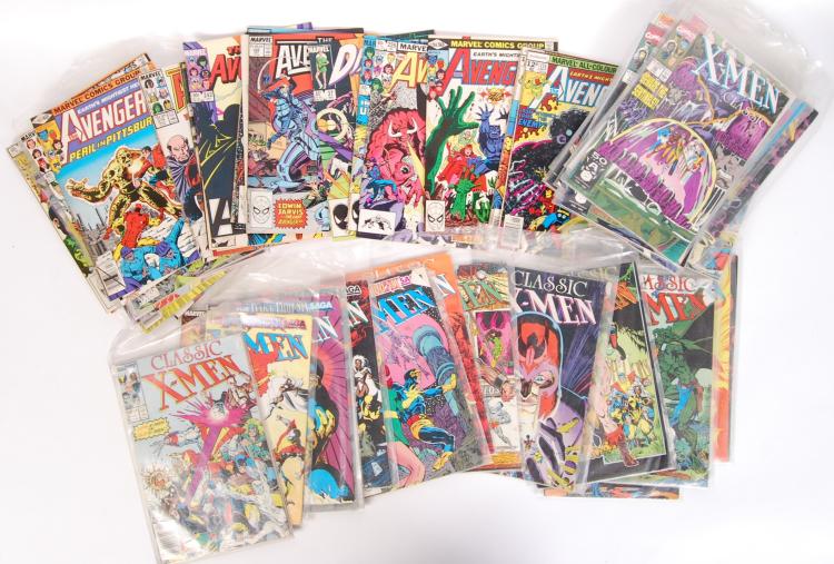 ASSORTED VINTAGE MARVEL COMIC BOOKS / COMICS