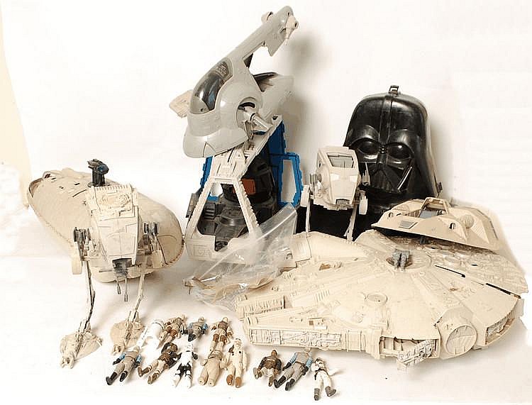 STAR WARS: A good collection of vintage Kenner /