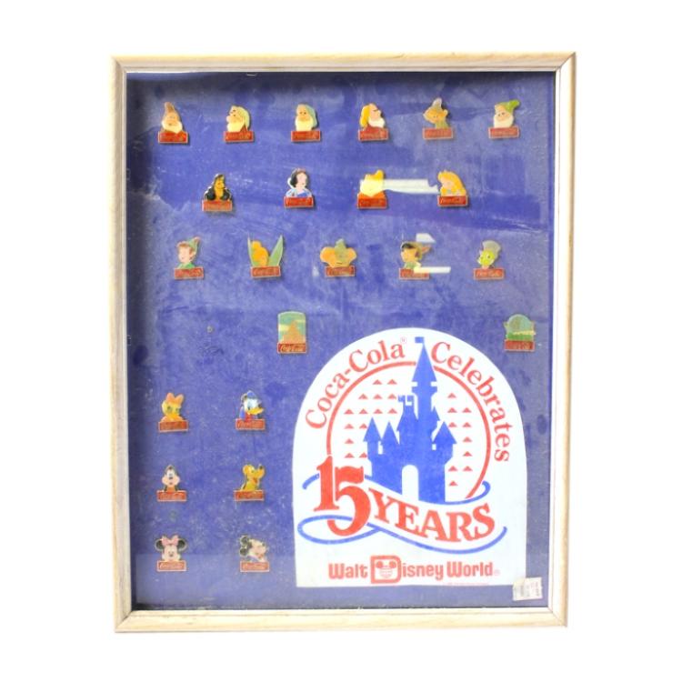 Coca Cola Walt Disney World Pins