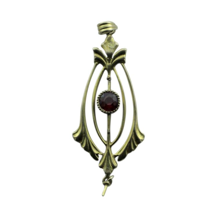 10k Ruby Pendant