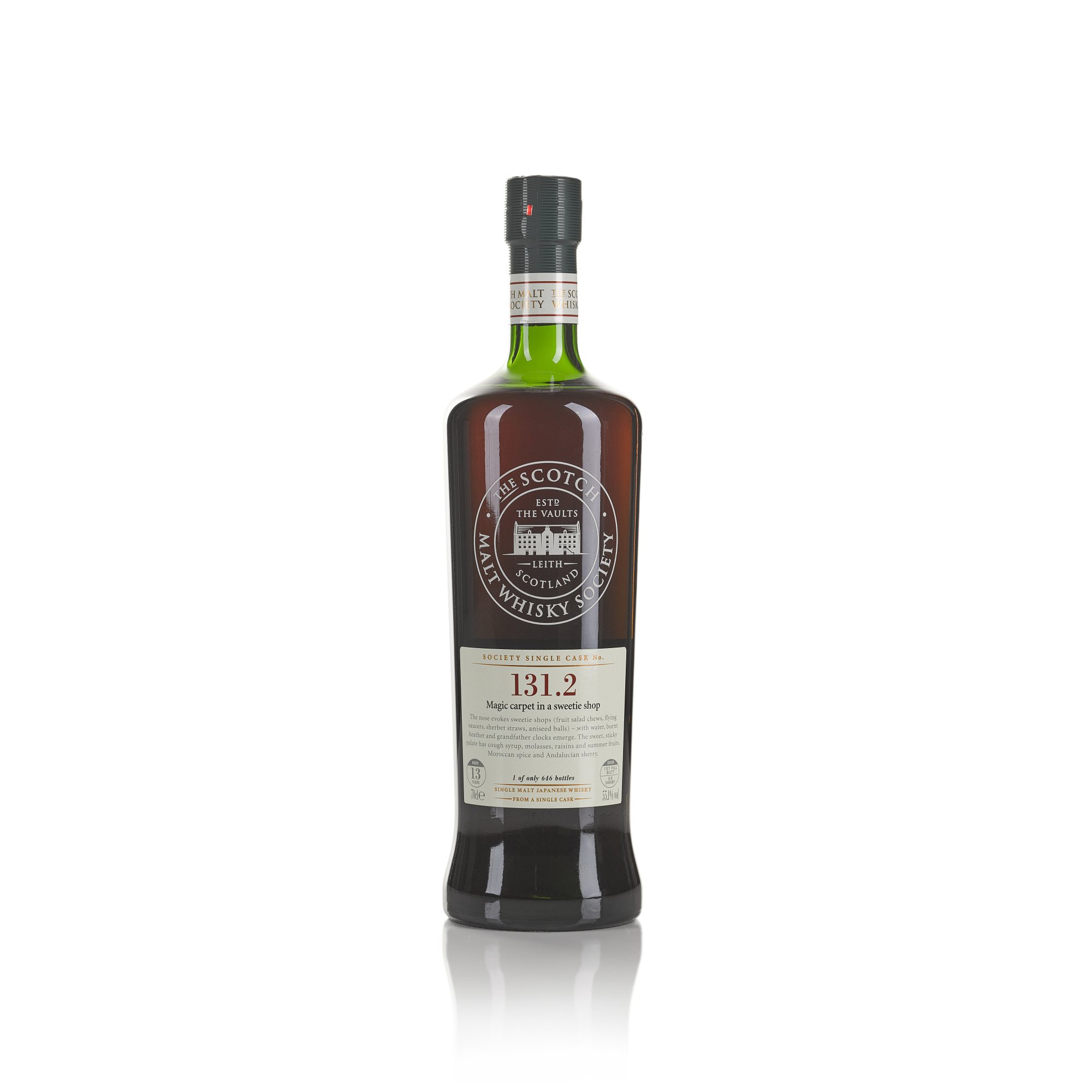 羽生 Hanyu SMWS 131.2 "Magic Carpet in a Sweetie Shop" 55.1 abv 2000 (1 BT 70cl)