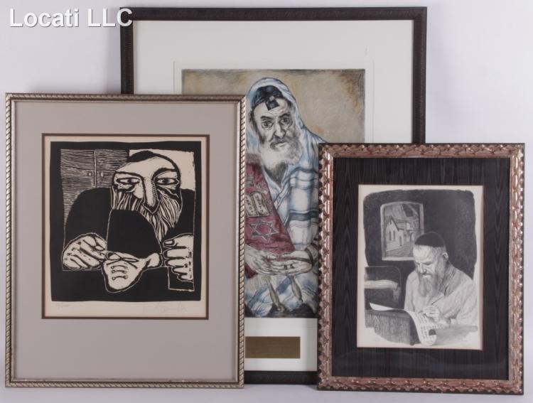 Three Prints of Jewish Scholars