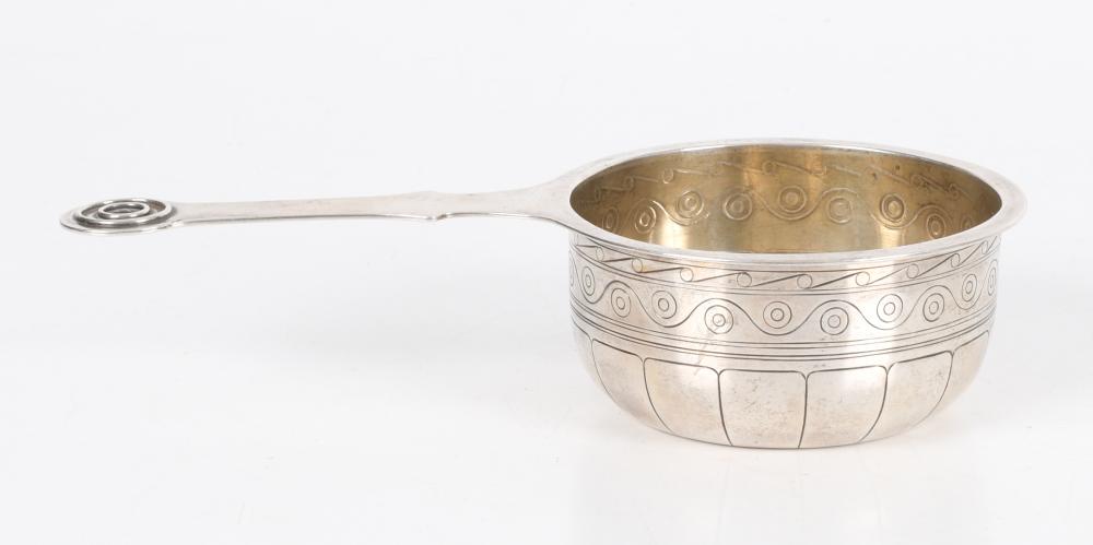 A Silver Handled Bowl by Anton Michelse