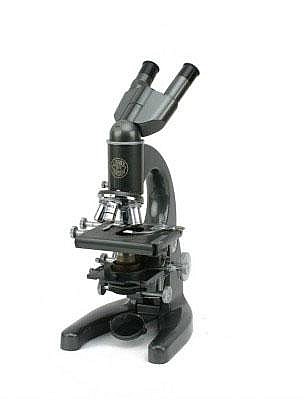 A Baker, London, Binocular Microscope no. 2119,