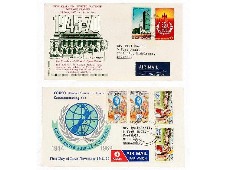 Stamps New Zealand, a stamp & cover collection,