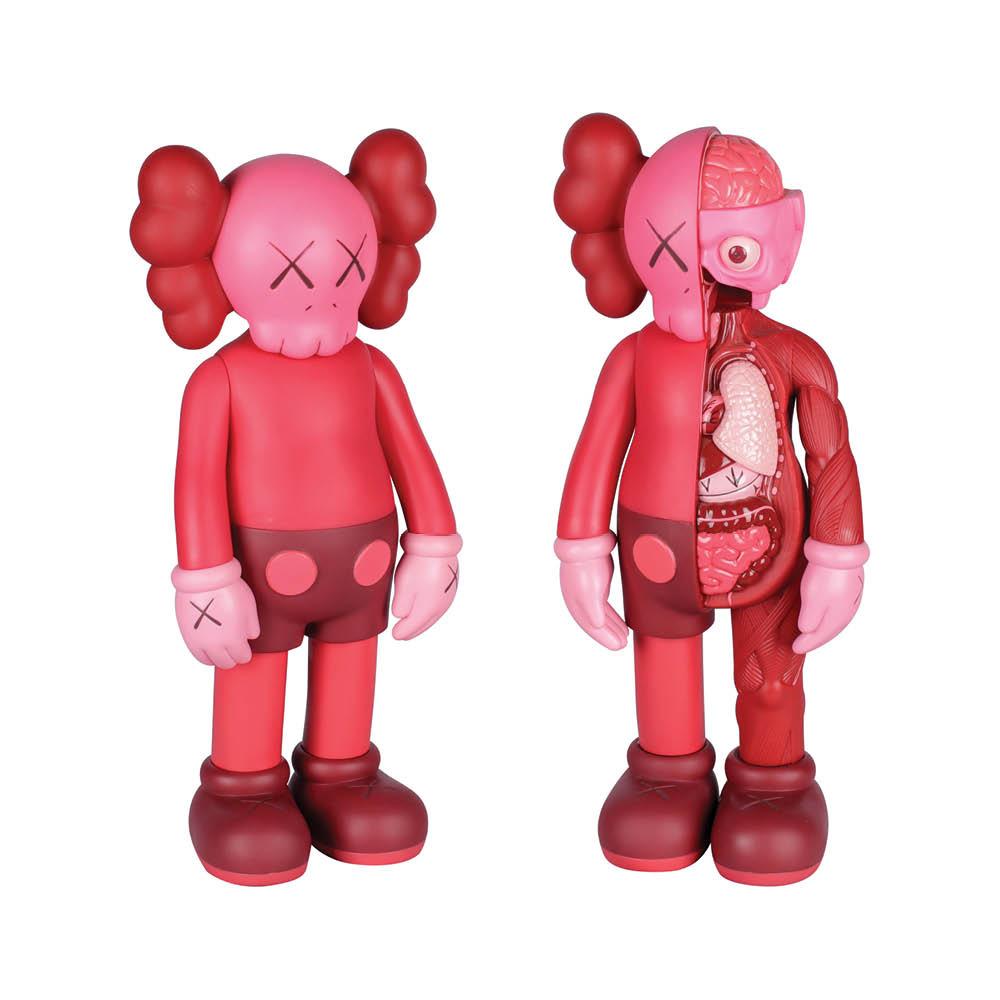 KAWS a. Kaws Companion Flayed Open Edition b. Kaws Companion Blush
