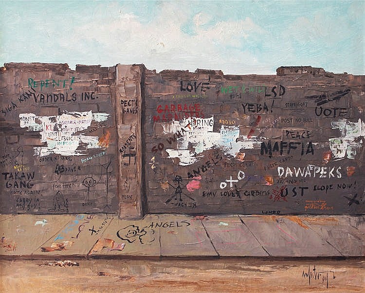 Unknown Artist The Beat Wall of Frustrated Artists